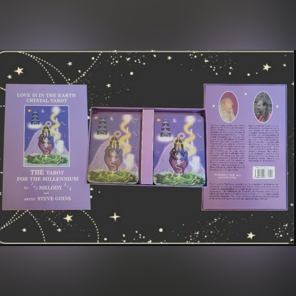 WICCAN WICCA LOT ~ TAROT CARDS WELLNESS STONES WICCAPEDIA CRYSTAL HEALING GUIDE - Picture 2 of 6